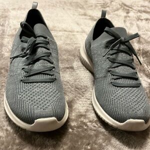 Woman shoes by Skechers size 11 green sage slip on